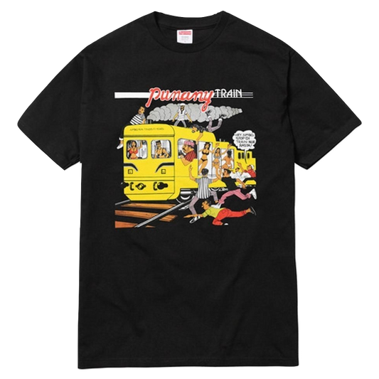 Supreme Wilfred Limonius Punany Train Tee - Black - Used