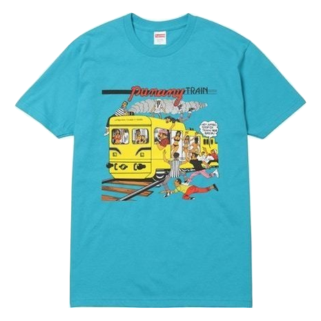 Supreme Wilfred Limonius Punany Train Tee - Teal