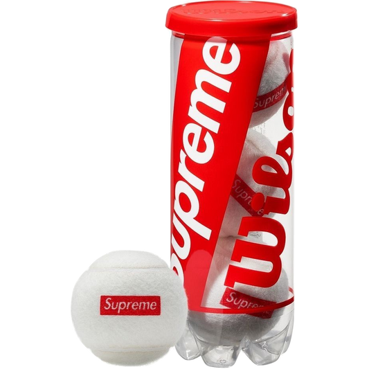 Supreme Wilson Tennis Balls - White