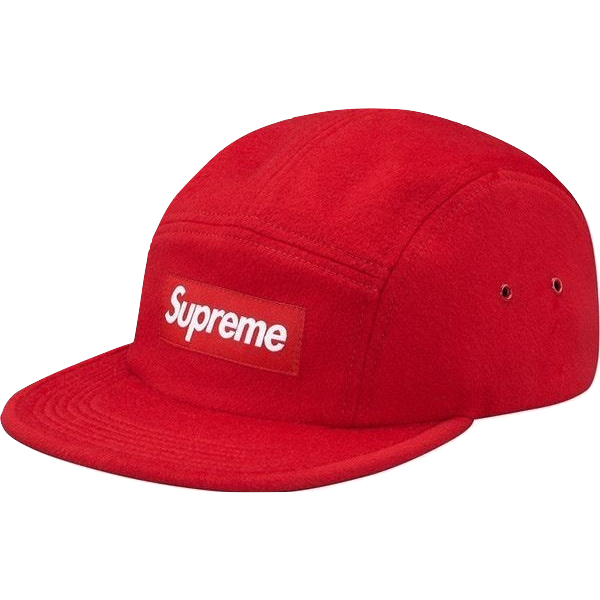 Supreme Wool Camp Cap FW17 - Red - Used
