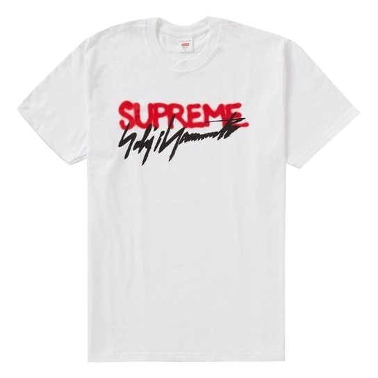 Supreme Yohji Yamamoto Logo Tee - White Supreme