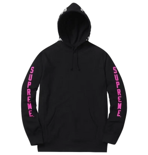 Supreme x Thrasher Hooded - Black Supreme