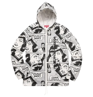 Supreme x Thrasher Hooded Boyfriend - White Supreme