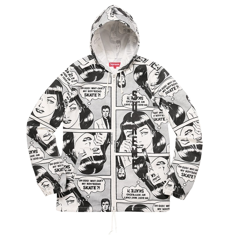 Supreme x Thrasher Hooded Boyfriend - White