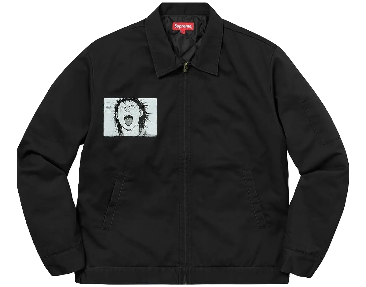 Supreme/Akira Work Jacket - Black - Used Supreme