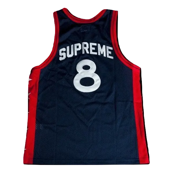 Supreme Basketball Tank - Navy Supreme