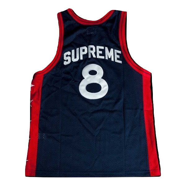 Supreme Basketball Tank - Navy
