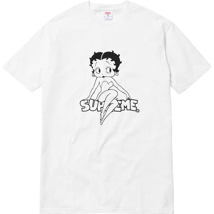 【美品】M supreme betty boop tee 16ss