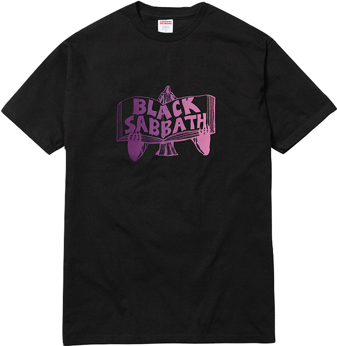Supreme/Black Sabbath Tome Tee - Used