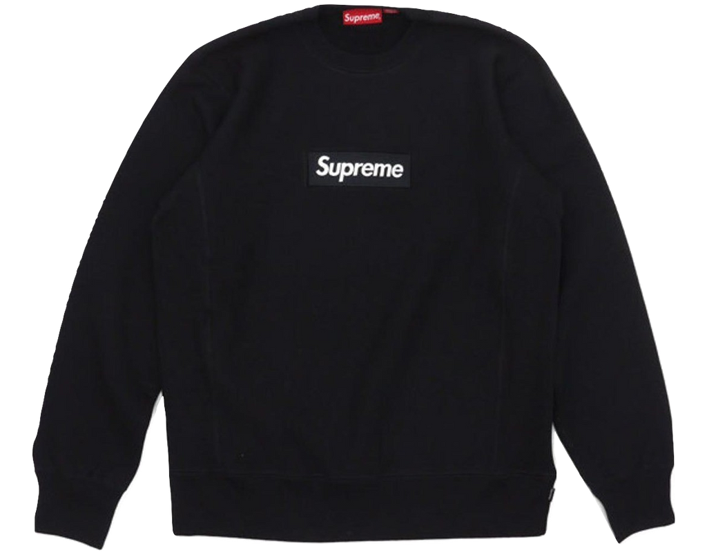 Supreme Box Logo Crewneck FW15 - Black