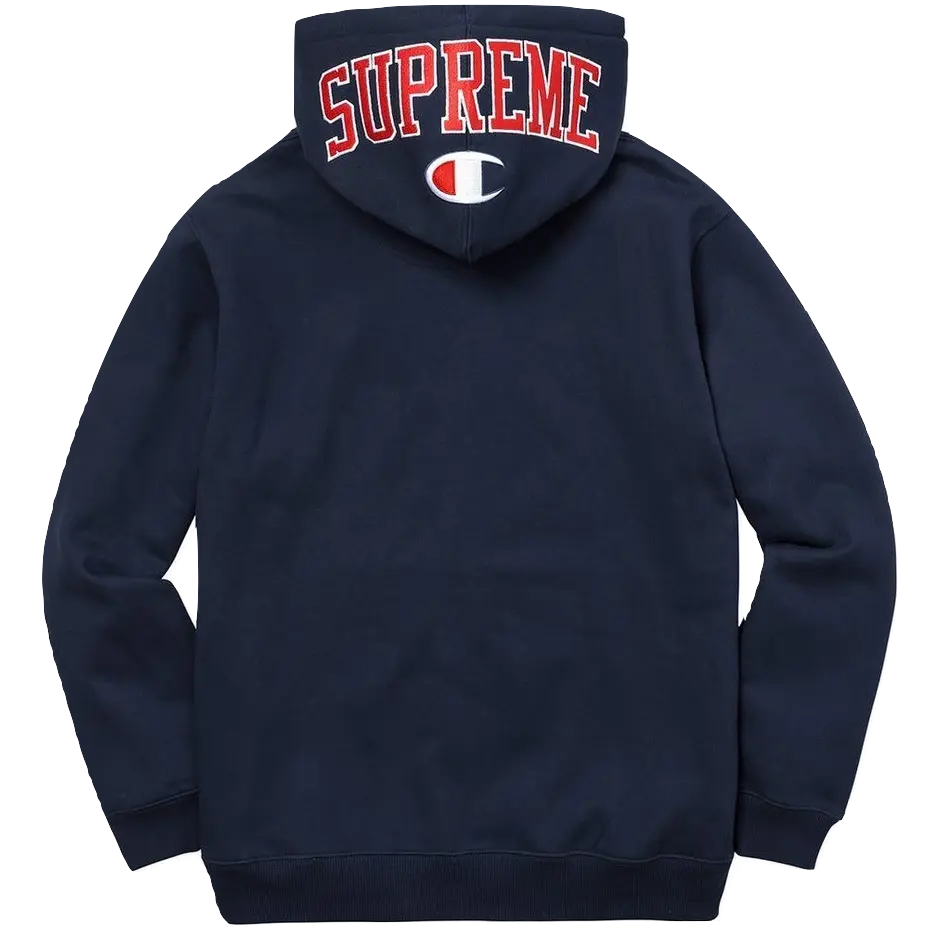 Supreme x Champion Arc Logo Zip Up Sweat Supreme