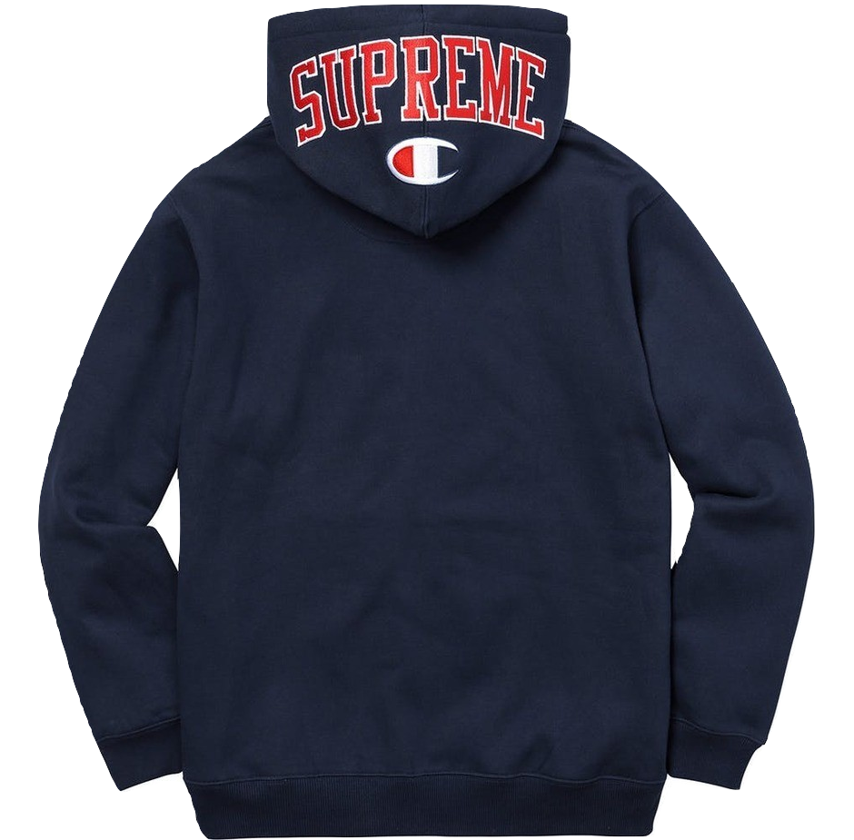 Supreme x champion arc logo zip up sales