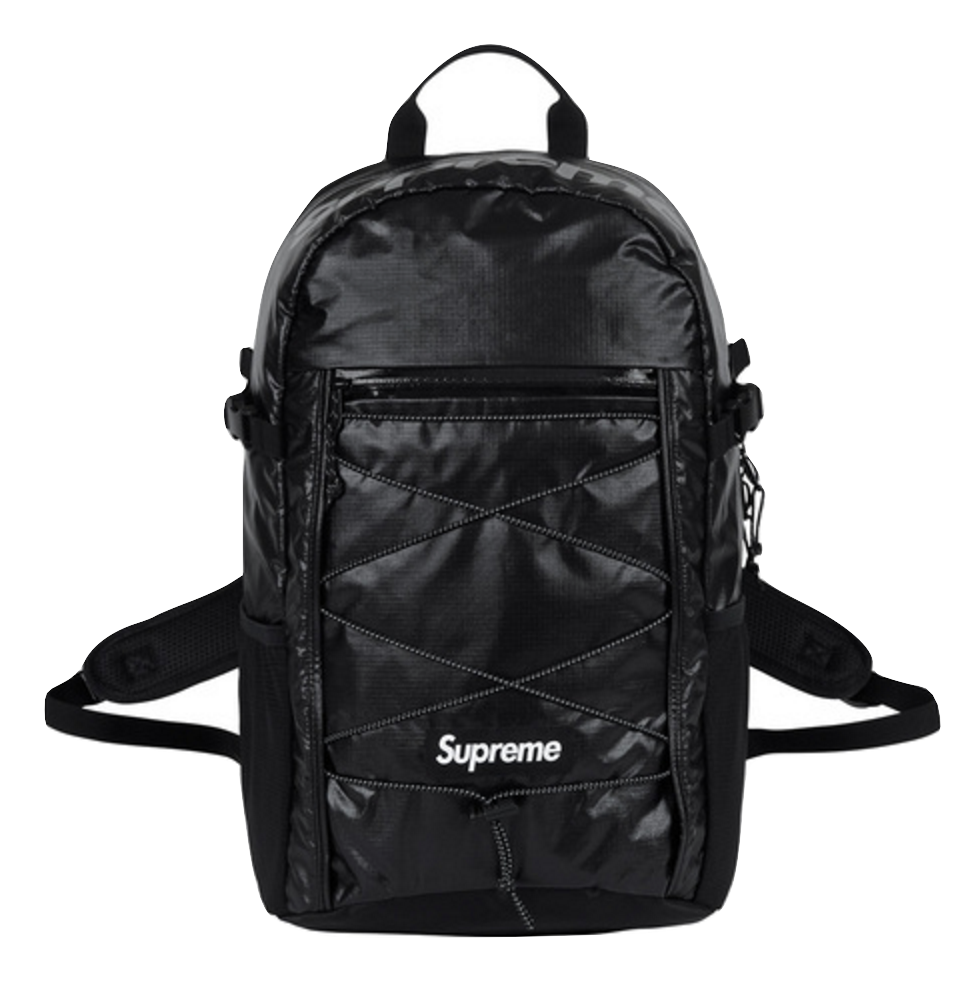 supreme backpack black