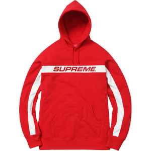 Supreme Full Stripe Hooded Sweatshirt – Grails SF