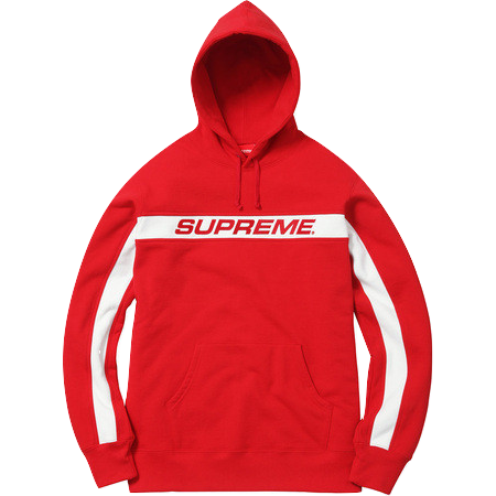 Supreme Full Stripe Hooded Sweatshirt - Used