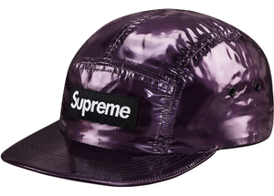 Supreme Glossy Ripstop Camp Cap - Purple – Grails SF