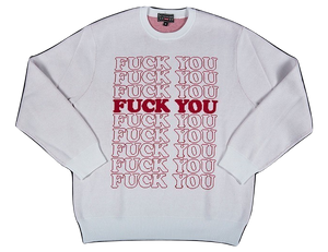 Supreme/HYSTERIC GLAMOUR F*** You Sweater