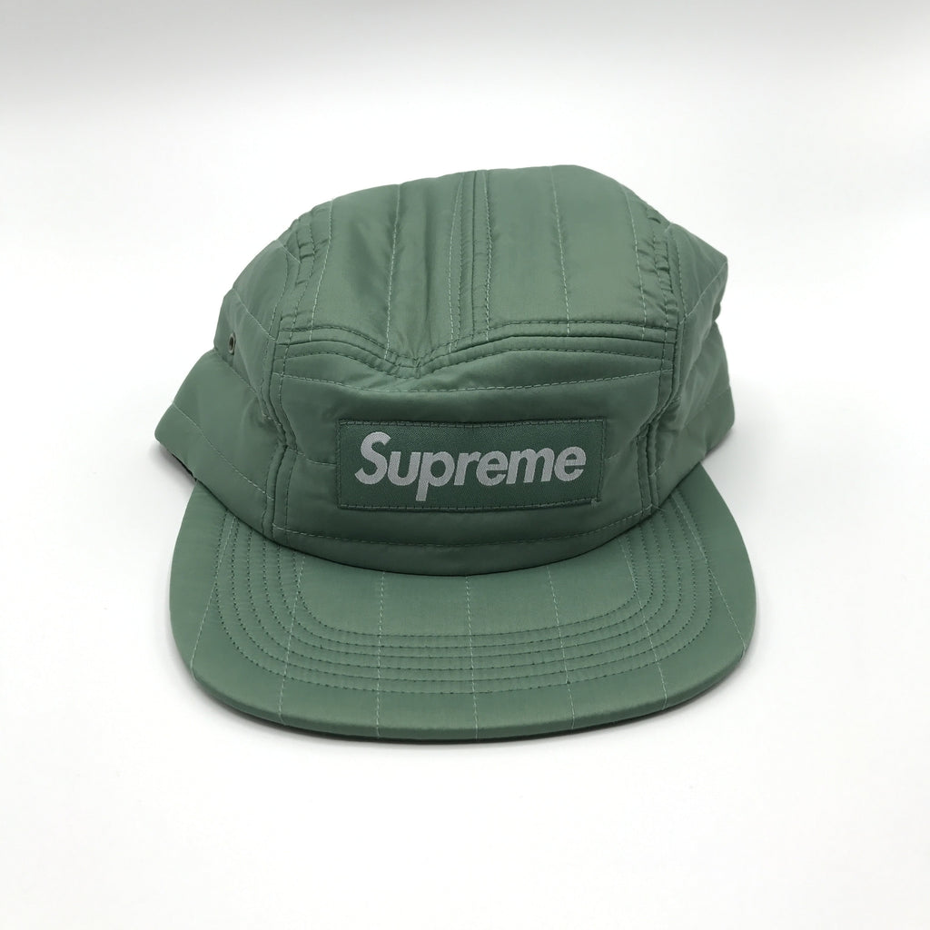 Supreme Hat-Taffeta Quilted Camp Cap