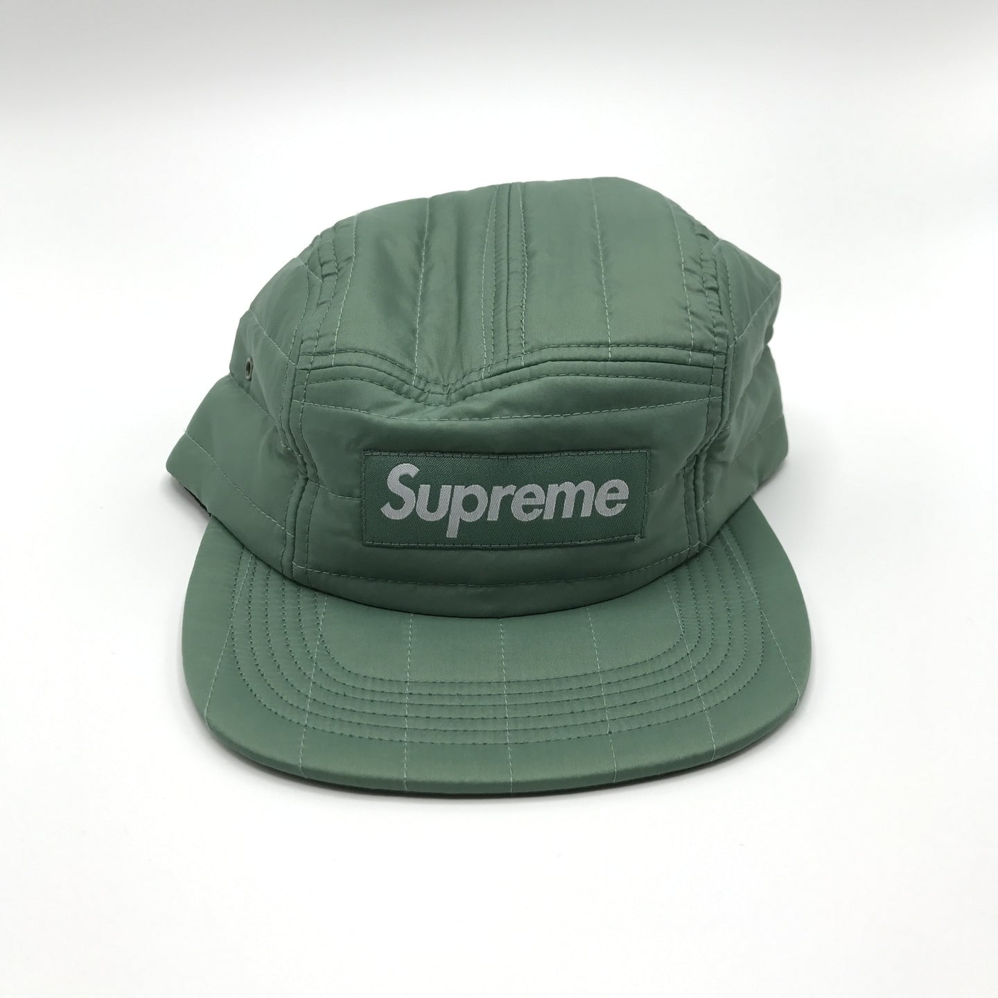 Supreme Hat-Taffeta Quilted Camp Cap