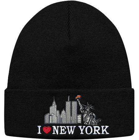 Supreme I Heart New York Beanie - Black