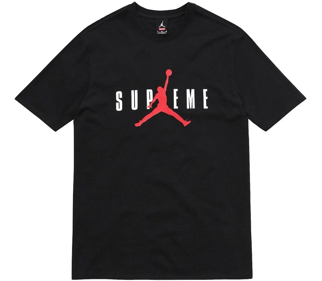 Supreme/Jordan Tee - Black