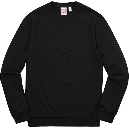 Supreme/Lacoste Pique Crewneck
