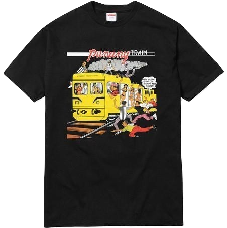 Supreme/Wilfred Limonious Punany Train Tee - Black