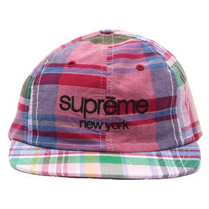 Supreme Madras Classic Logo 6-Panel
