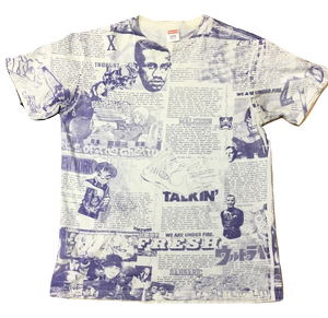 Supreme Malcolm X Ultraman Anime Manga Tee White Grails SF