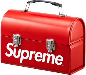 Supreme Metal Lunchbox - Red