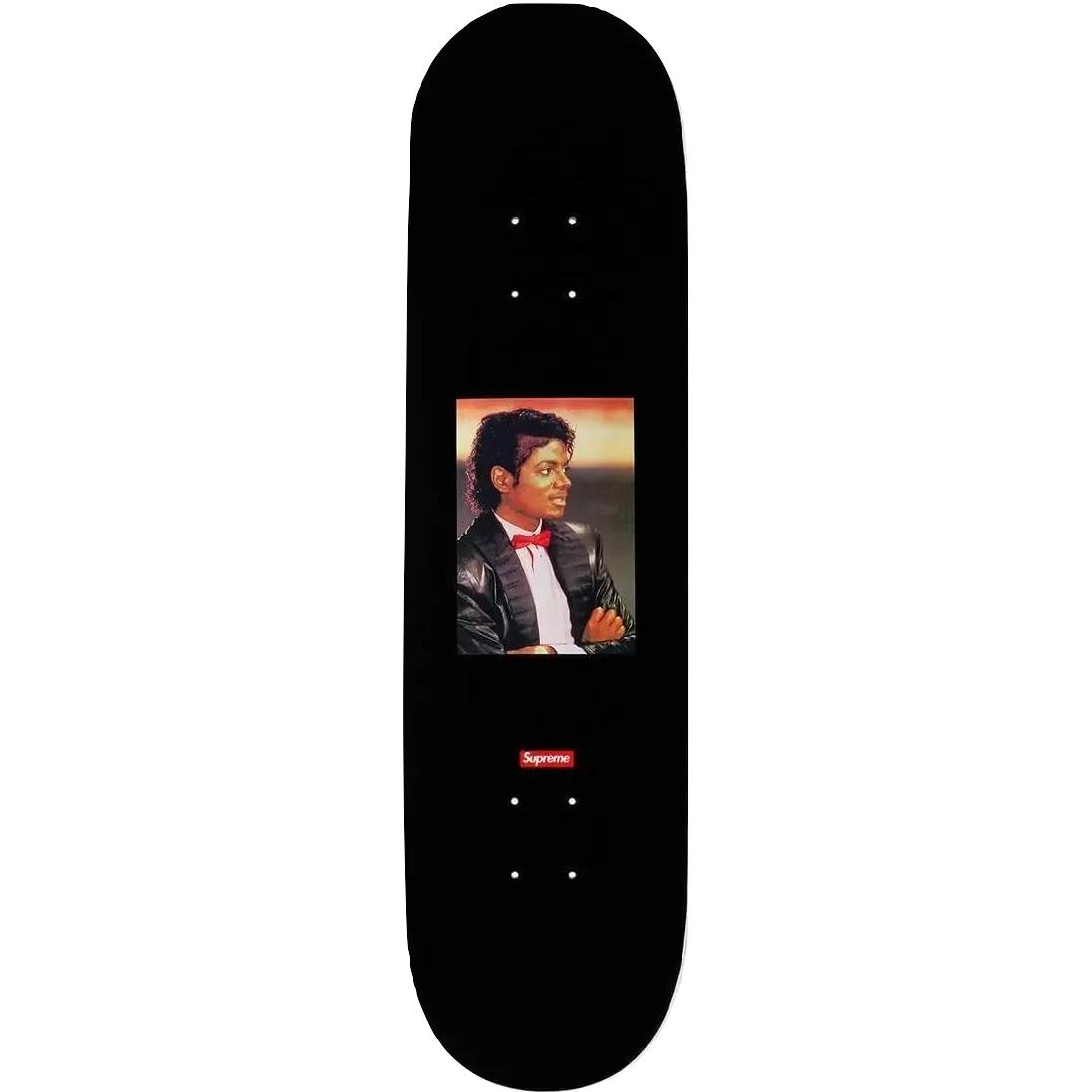 Supreme/Michael Jackson Skateboard Deck - Black Supreme