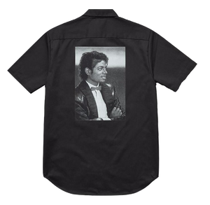 Supreme/Michael Jackson S/S Work Shirt - Black