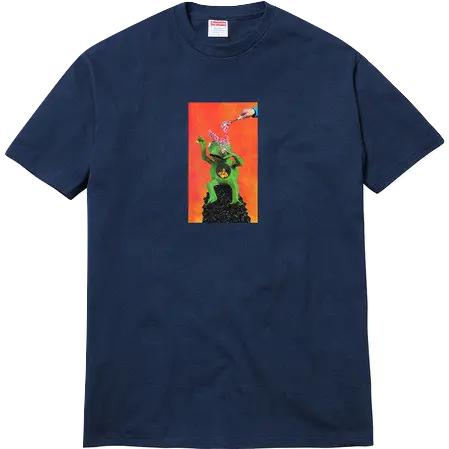 Supreme/Mike Hill Brains Tee - Navy Supreme