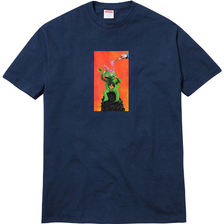 Supreme/Mike Hill Brains Tee - Navy