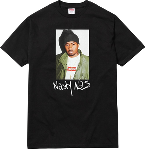 Supreme Nas Tee - Black