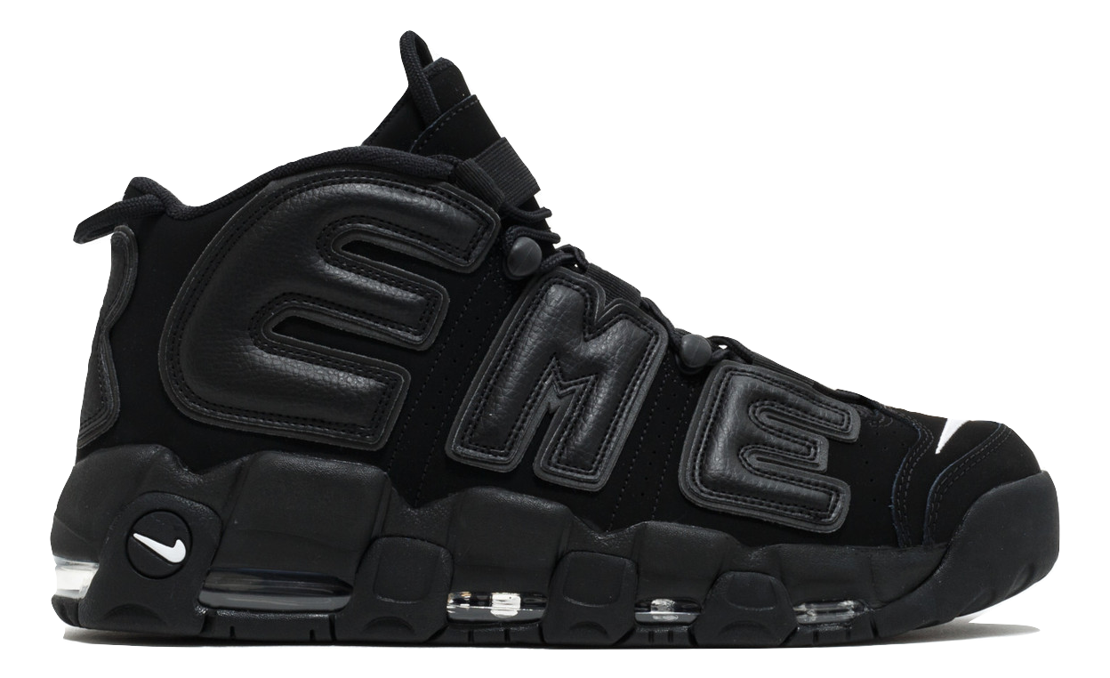 Air More Uptempo - Supreme Black