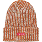 Supreme Rainbow Knit Loose Gauge Beanie - Rust