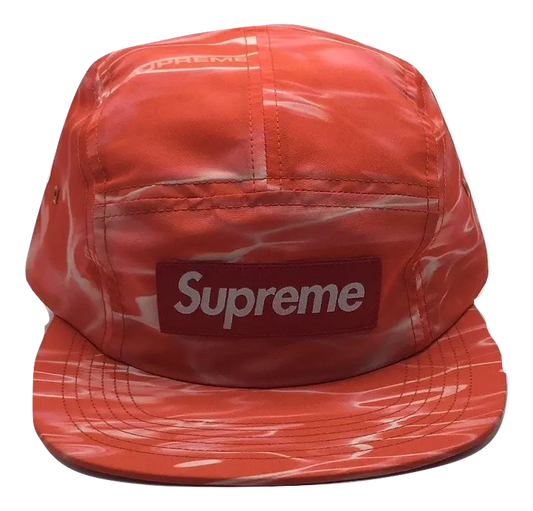 Supreme Ripple Camp Cap - Red Supreme