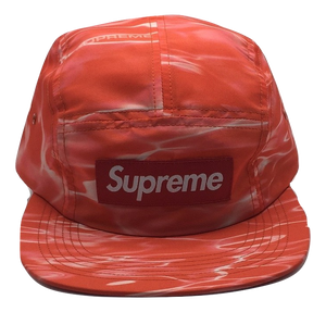Supreme Ripple Camp Cap - Red