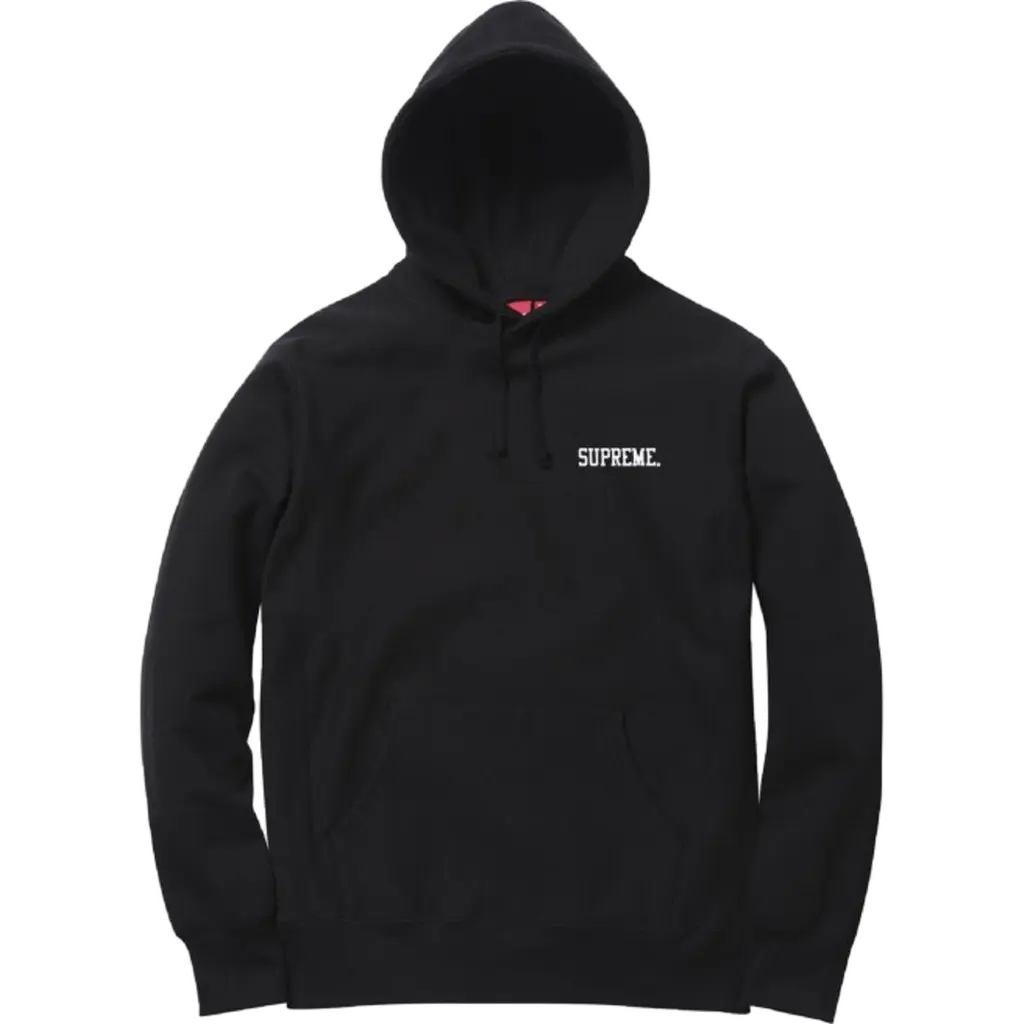 Supreme Ruff Ryder Hooded Sweatshirt - Black Supreme