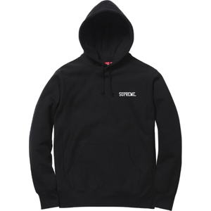 Supreme Ruff Ryder Hooded Sweatshirt - Black - Used