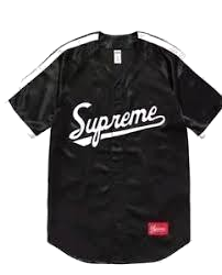 supreme baseball jersey