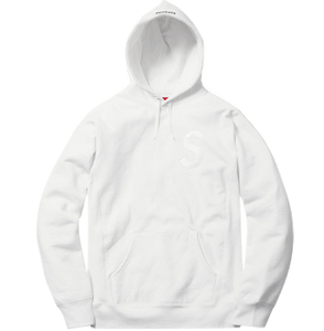 Supreme S Tonal Hoodie - White