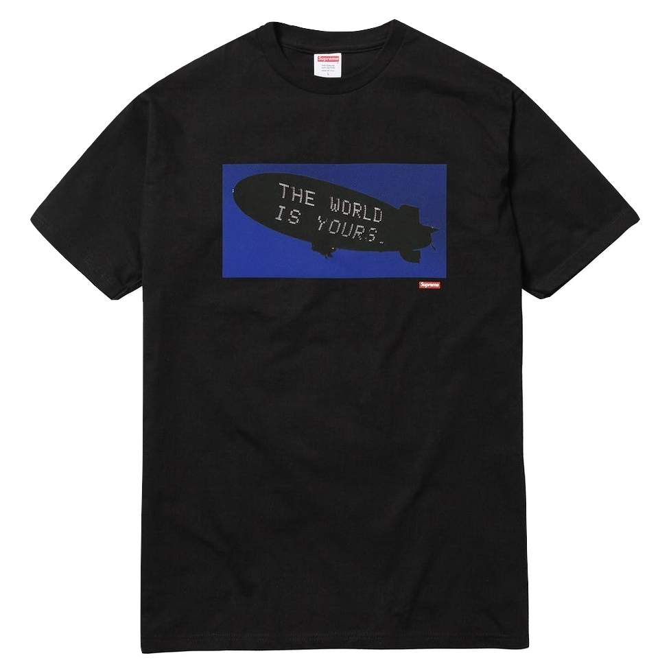 Supreme Scarface Blimp Tee - Black - Used