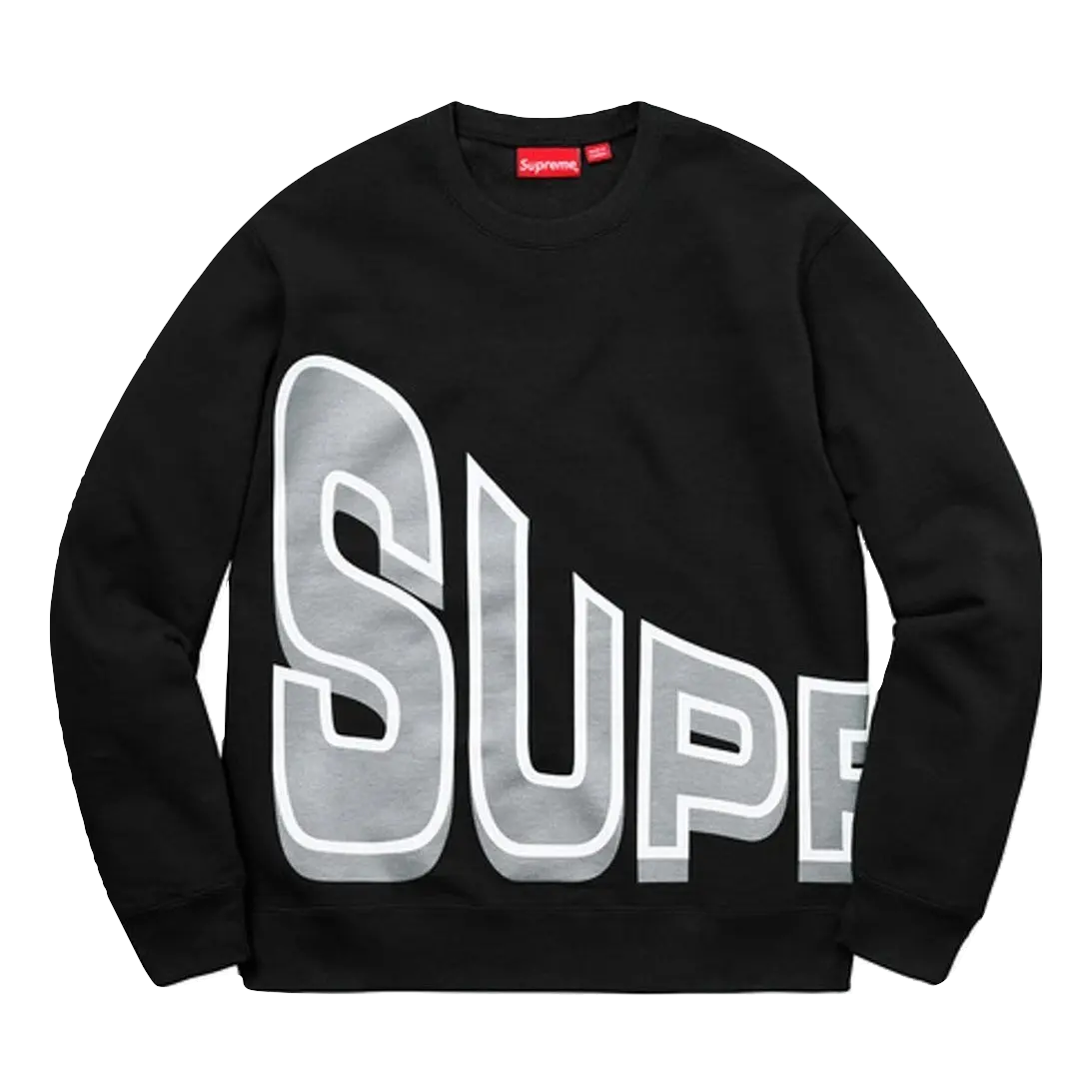 Supreme Side Arc Crewneck - Black Supreme