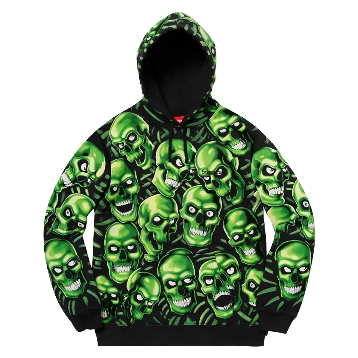 Supreme Skull Pile Hooded Sweatshirt - Used Supreme
