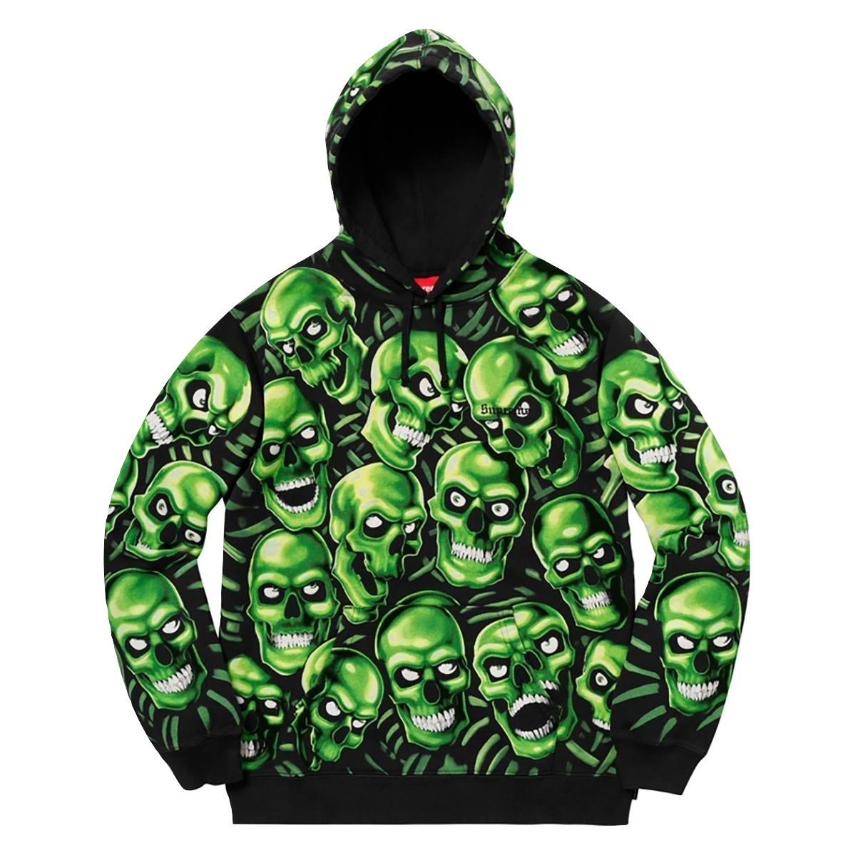 Supreme Skull Pile Hooded Sweatshirt