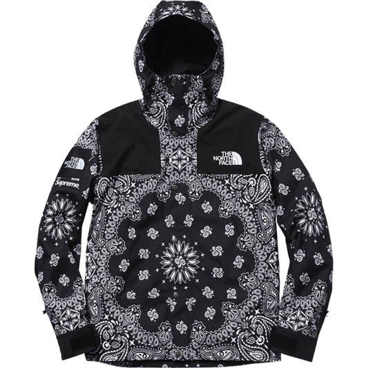 Supreme/The North Face Bandana Mountain Parka - Black - Used