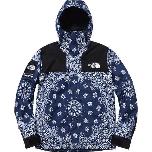 Supreme/The North Face Bandana Mountain Parka - Navy