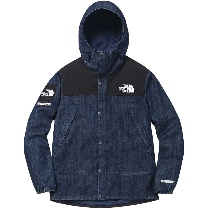 Supreme/The North Face Denim Dot Shot Jacket Supreme